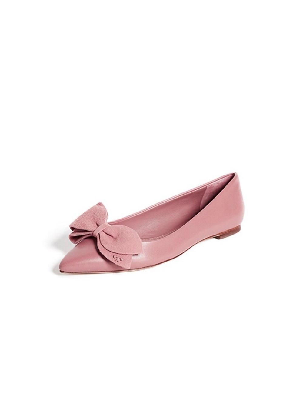 NEW Tory Burch Eleanor Bow leather flat shoes 9.5 - Picture 2 of 16